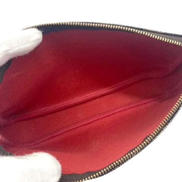 LOUIS VUITTON Brown Damier Pochette Bag - Picture 10 of 13